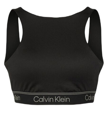 ТОП теннисный Calvin Klein Medium Support Sports Bra - черный