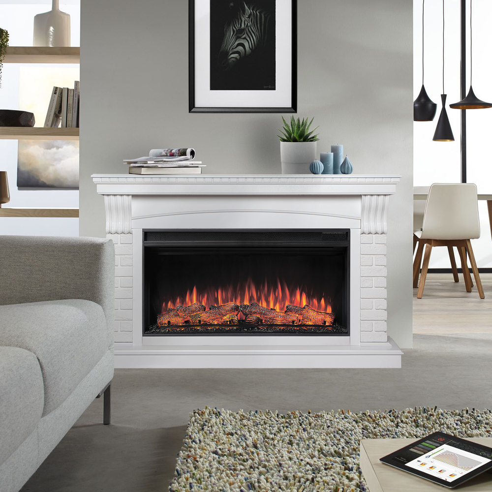 Каминокомплект Real Flame Jazz 36 WT с очагом Joker 36