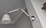 Wall design lamp Tolomeo by Artemide