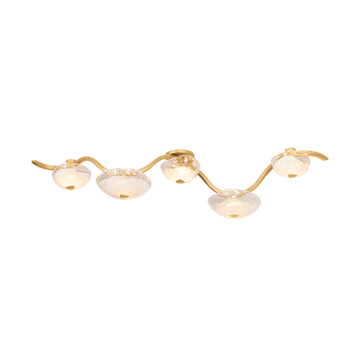 Corbett Kune Close-to-Ceiling, 57 cm, Vintage Gold Leaf