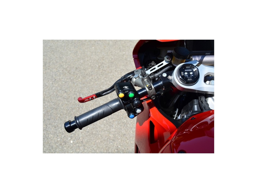 DUCABIKE Клипоны регулируемые Ducati Panigale V4 диаметр 53мм / смещение 15мм BSRA53V4D
