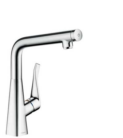 Hansgrohe Metris Select M71 Кухонный смеситель однорычажный, 320, 1jet 14883000