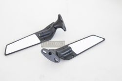 Mirror blade style, RAZOR, Aluminium. For Honda CBR. Hole 6mm 38-50mm