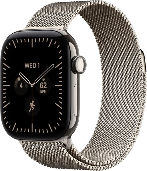 Умные часы Apple Watch Series 12 42 мм Natural Titanium Case with Milanese Loop Натуральный титан | Natural