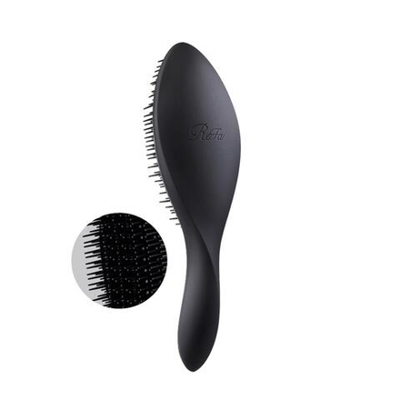 ReFa Aile Brush | Расчёска для волос | Matte Black | 1 шт.