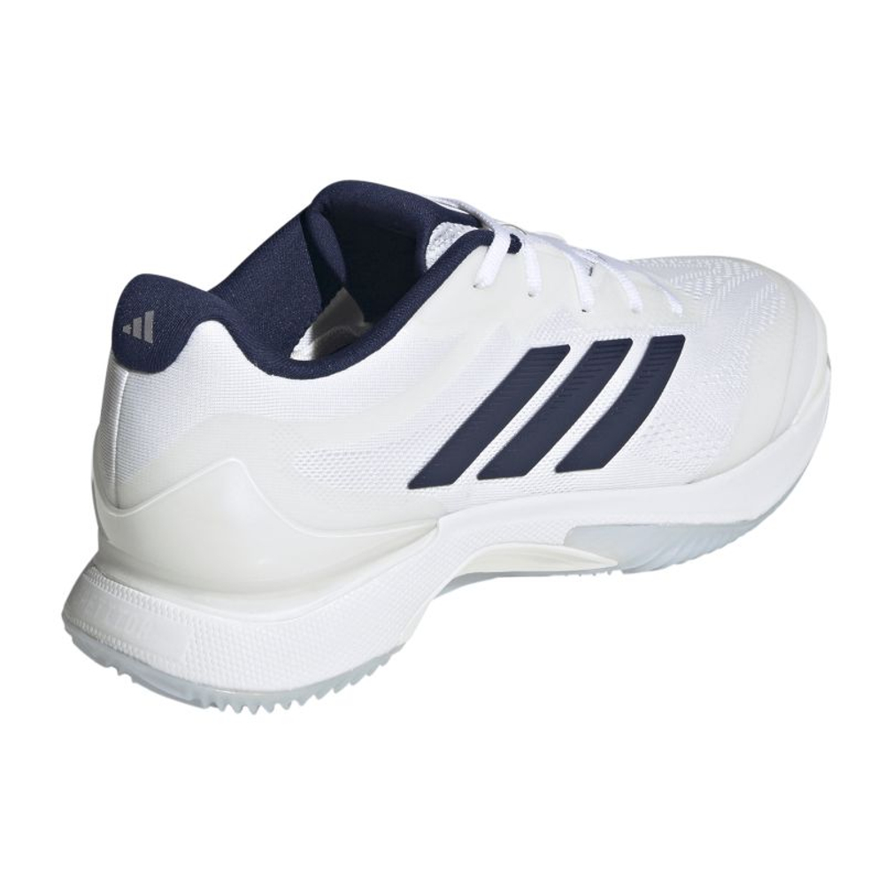 Женские теннисные кроссовки Adidas Avacourt 3 Clay - cloud white/dark blue/crystal sky