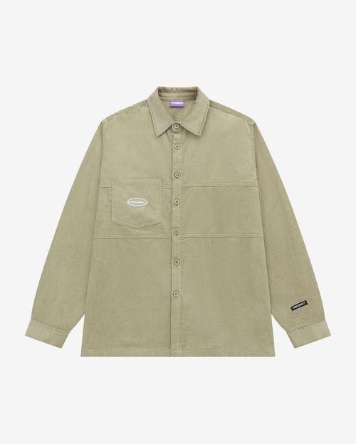 Рубашка Velvet Button песочная