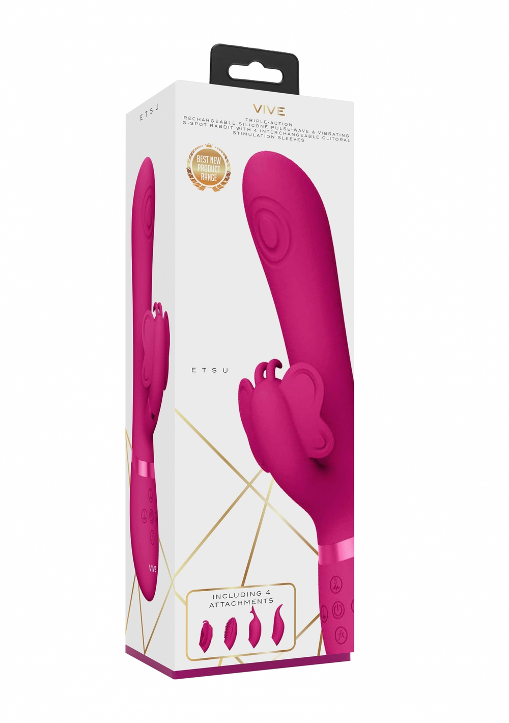 VIVE - Вибромассажер Etsu - Pink