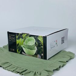 Lenardi 232-034 Набор из 5 салатников 27/19см КАПУСТА в под.уп.(х4)Фарфор