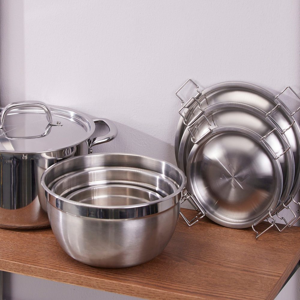 IKEA CIKLID  (ИКЕА СИКЛИД)  -  Миска с крышкой, комплект 3 шт.