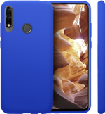 Мягкий Soft Touch чехол из силикона для HONOR 9X / 9X PREMIUM / P SMART Z с бархатной подкладкой