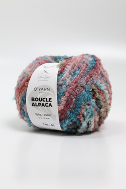 Пряжа O'Yarn BOUCLE ALPACA, 100г