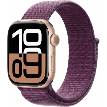 Умные часы Apple Watch S10 42 мм, Rose Gold Aluminium, Plum Sport L