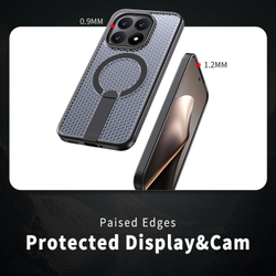 Прозрачный чехол Mesh Pro Magnetic Case для Xiaomi 15T