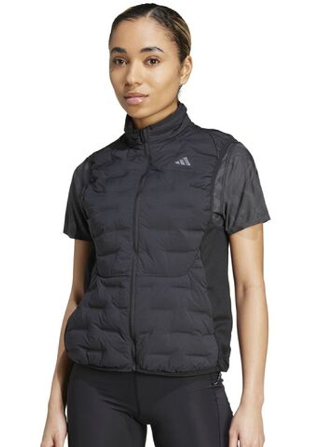Женский теннисный жилет Adidas Adizero Running Padded - black