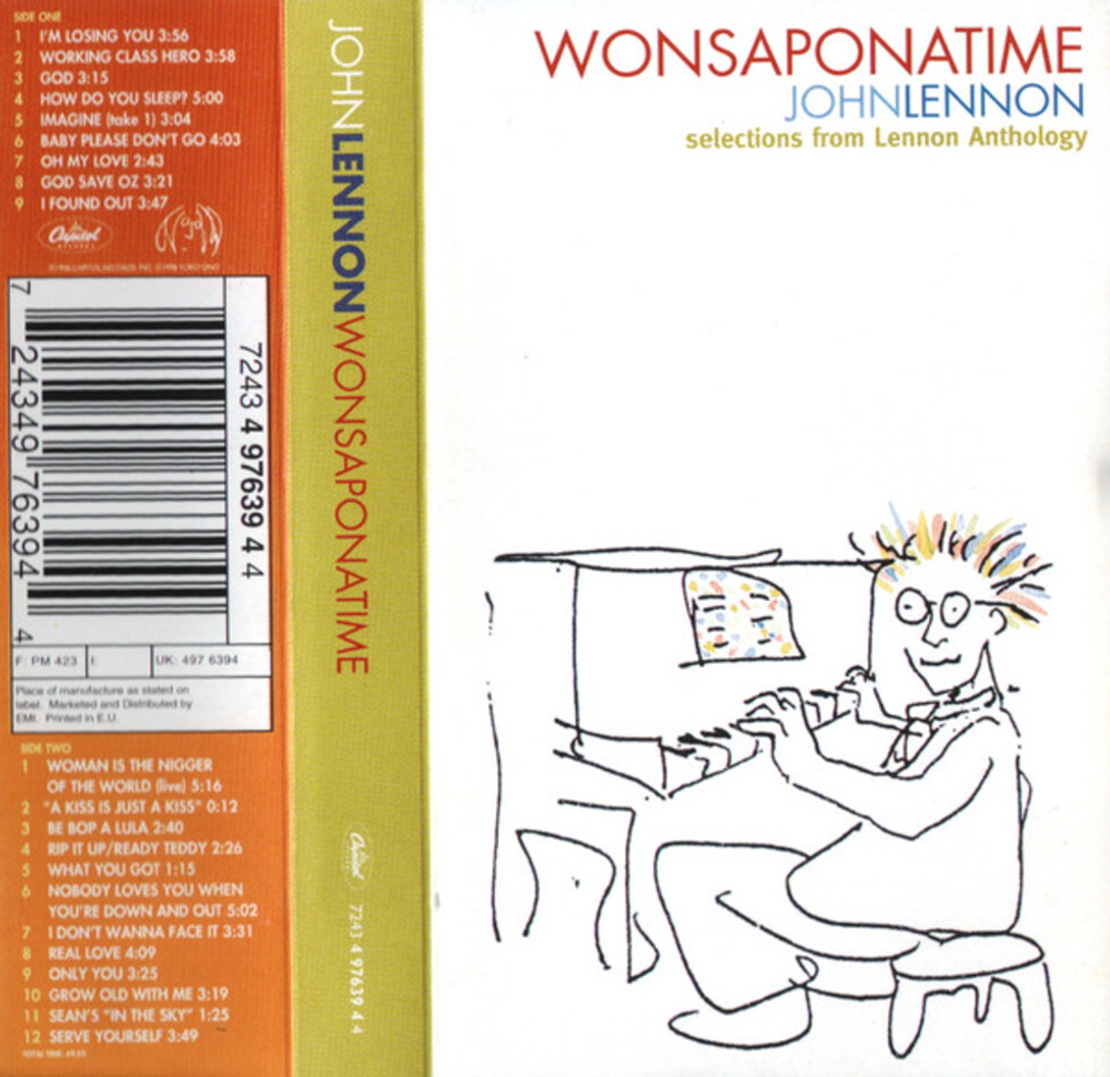 John Lennon / Wonsaponatime (Selection From Lennon Anthology) (MC)