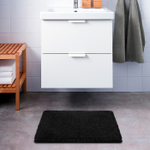Коврик для ванной IKEA ALMTJARN (АЛЬМТЬЯРН), Темно-серый, 40х60 см