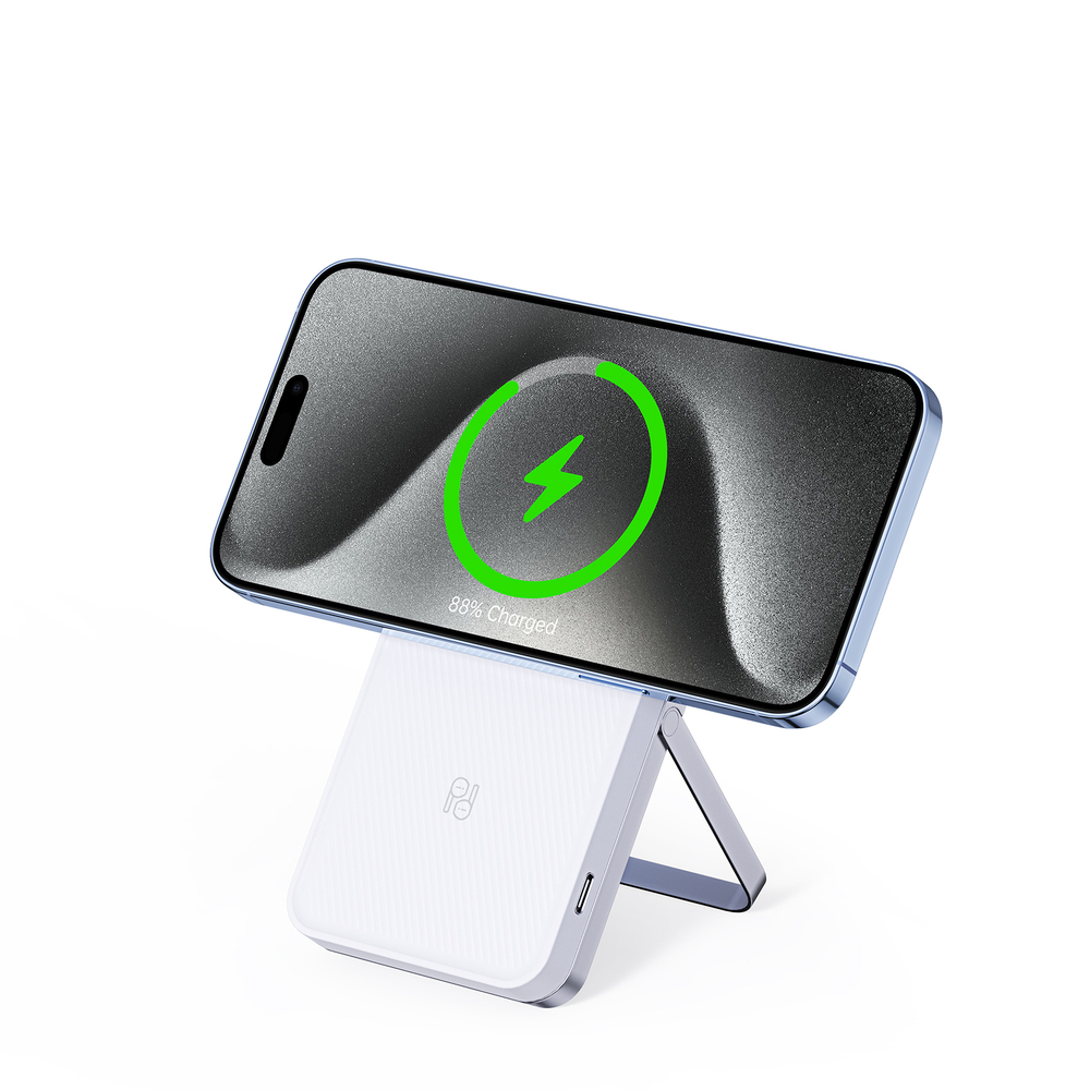 Магнитная беспроводная станция 3 в 1, серия W19 Magnetic Slide Wireless Charger Stand 15W