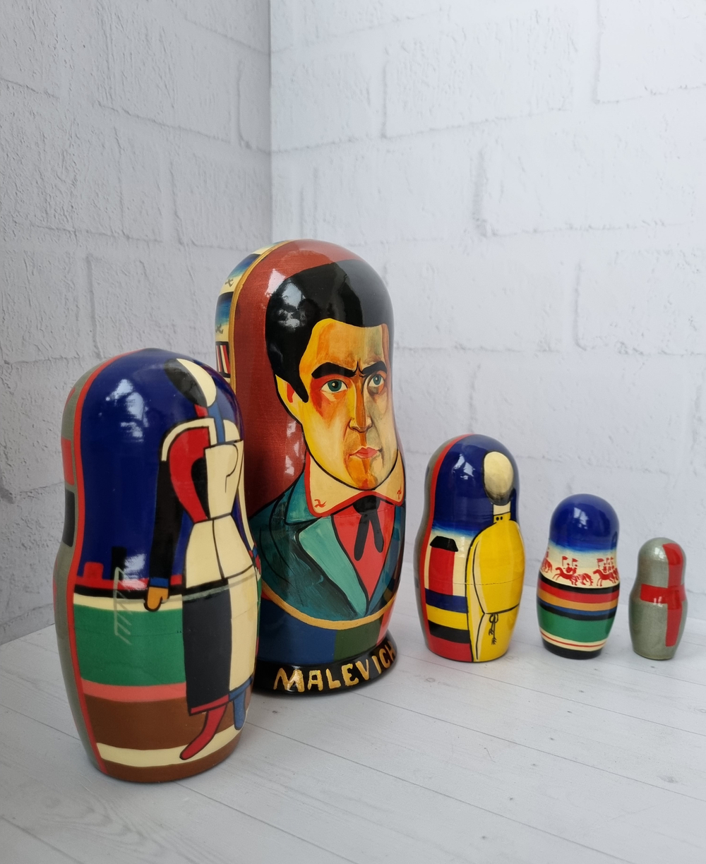 Матрёшка 5м 18см Малевич