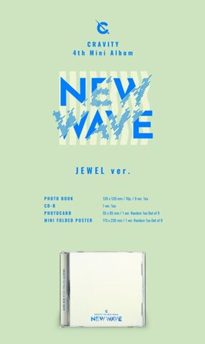 CRAVITY - NEW WAVE (JEWEL ver.) LIMITED EDITION