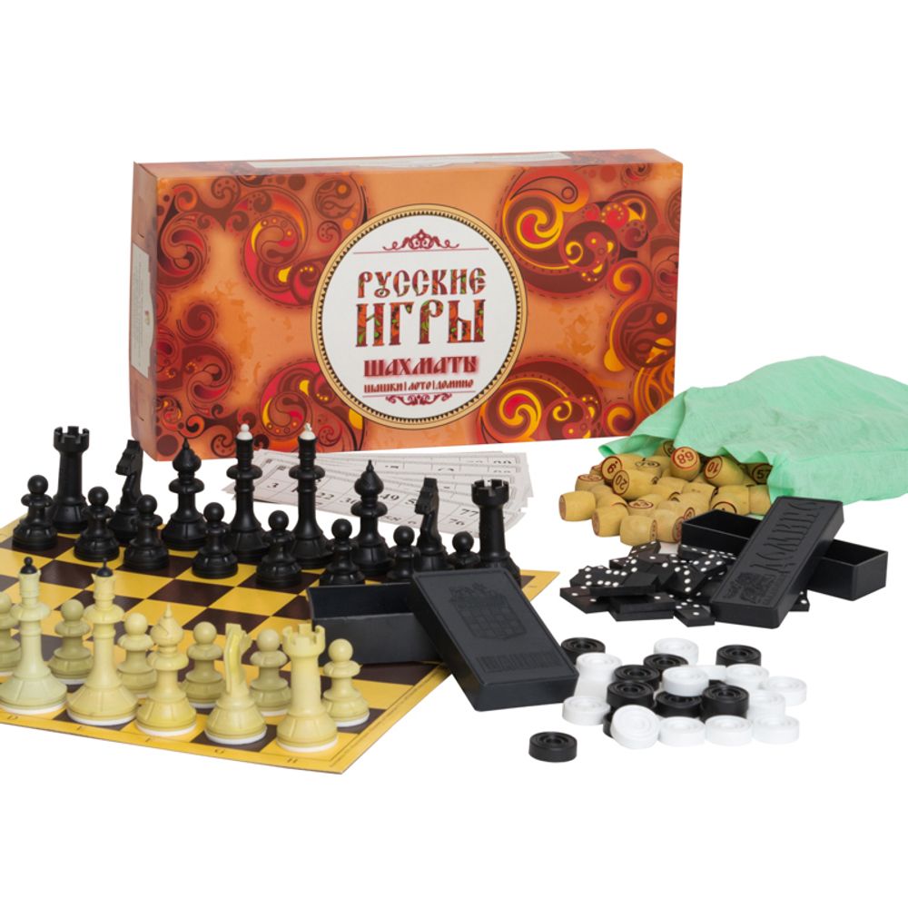 Набор "Русские Игры" 4 В 1