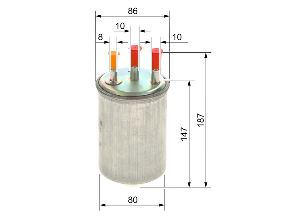 BOSCH - 0450906508-BOC - Filter za gorivo