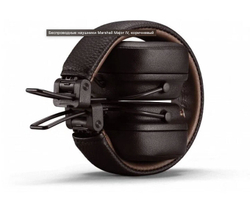 Беспроводные наушники накладные Marshall Major IV Bluetooth коричневые