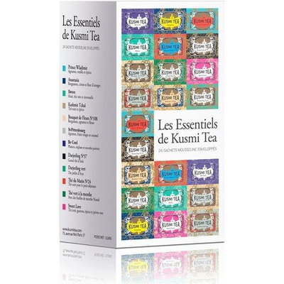 Чай ассорти KUSMI TEA Les Essentiels de Kusmi tea 24 пакетика 52,8 г (из Финляндии)