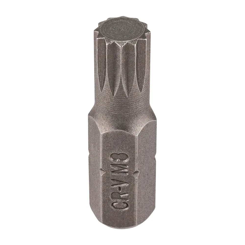 Бита SPLINE 12-гранная M8х30ммL RockFORCE RF-1583008