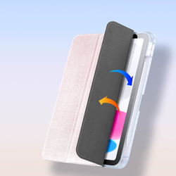 Чехол книжка розового цвета от Dux Ducis для iPad 10 (2022-) и iPad 11 (2025-), серия Unid Series Case