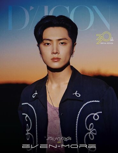 публикация DICON - VOLUME N 30 ENHYPEN SPECIAL EDITION JAY EVEN-MORE B Type