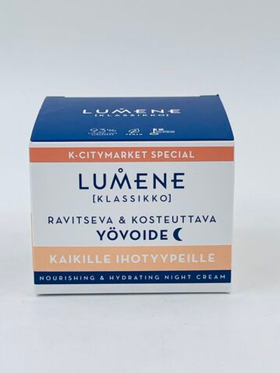 Lumene Klassikko Крем для лица ночной питательный и увлажняющий 50 мл (из Финляндии)
