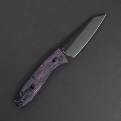 Нож складной Daggerr Alligator TS Purple Black