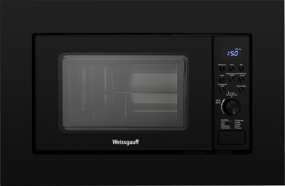 Встраиваемая микроволновая печь Weissgauff HMT-620 B Grill