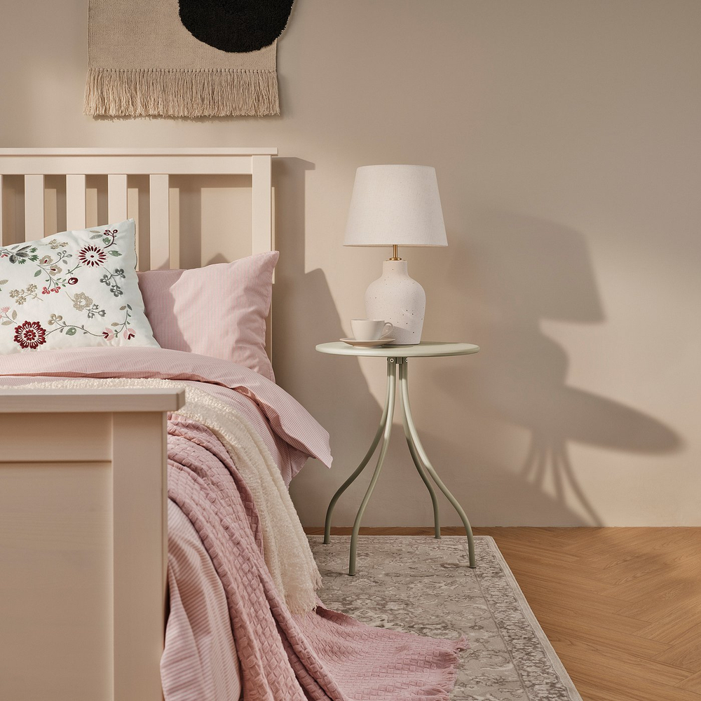 IKEA TÅNEBRO  (ИКЕА ТОНЕБРО)  -  Столик - для дома и улицы/светлый серо-бежевый 46 см
