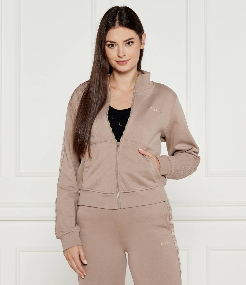 Худи GUESS ACTIVE - бежевый(V4BQ01 KC5O0)