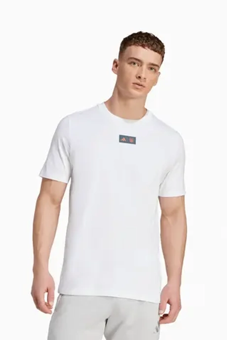 Футболка adidas FC Bayern 25/26 Seasonal Graphic Tee - белый