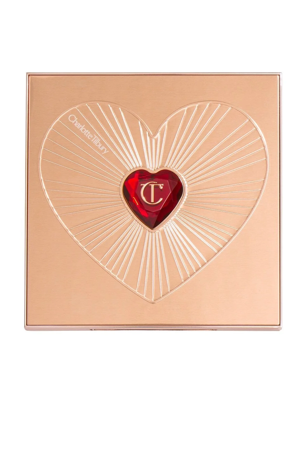 CHARLOTTE TILBURY Палетка для лица Love at First Swipe Multi-Glow Face Palette