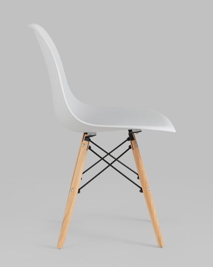 Стул Eames Style DSW светло-серый (разборный каркас)