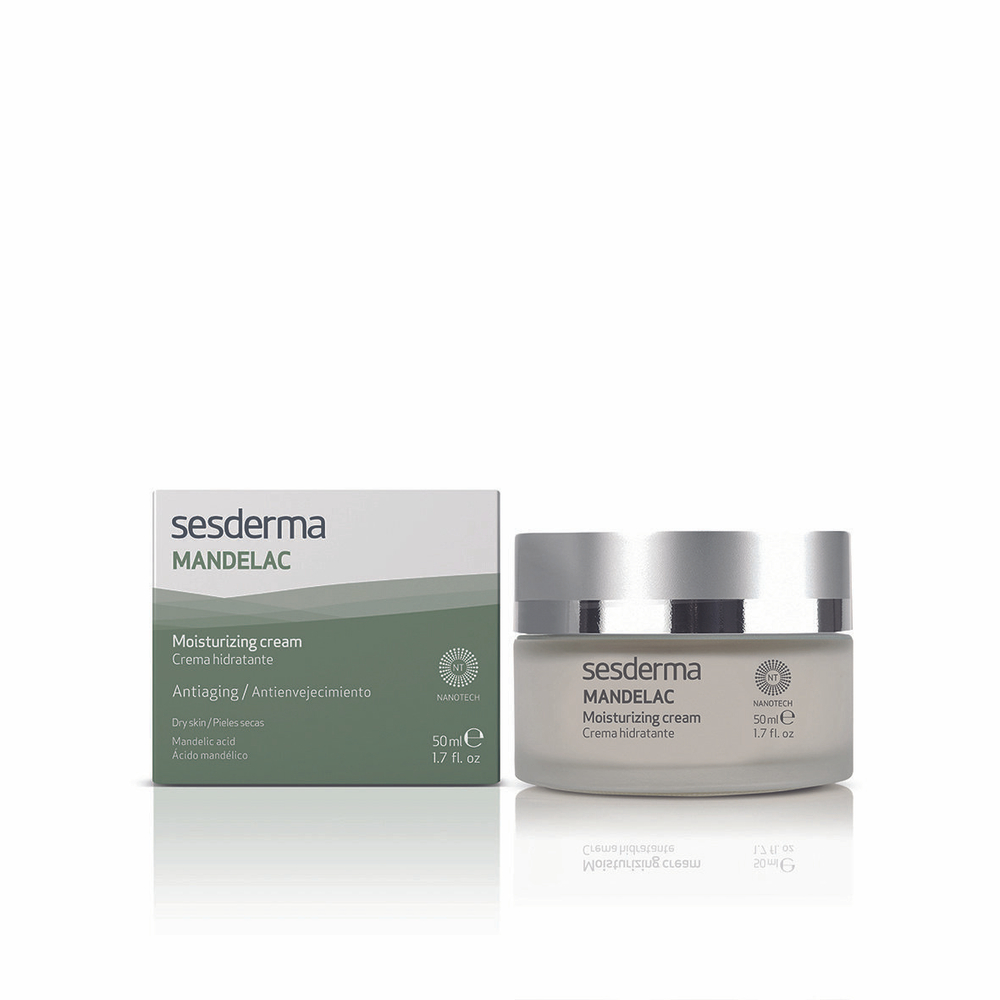 Sesderma MANDELAC - Крем для лица увлажняющий с миндальной кислотой, 50 мл