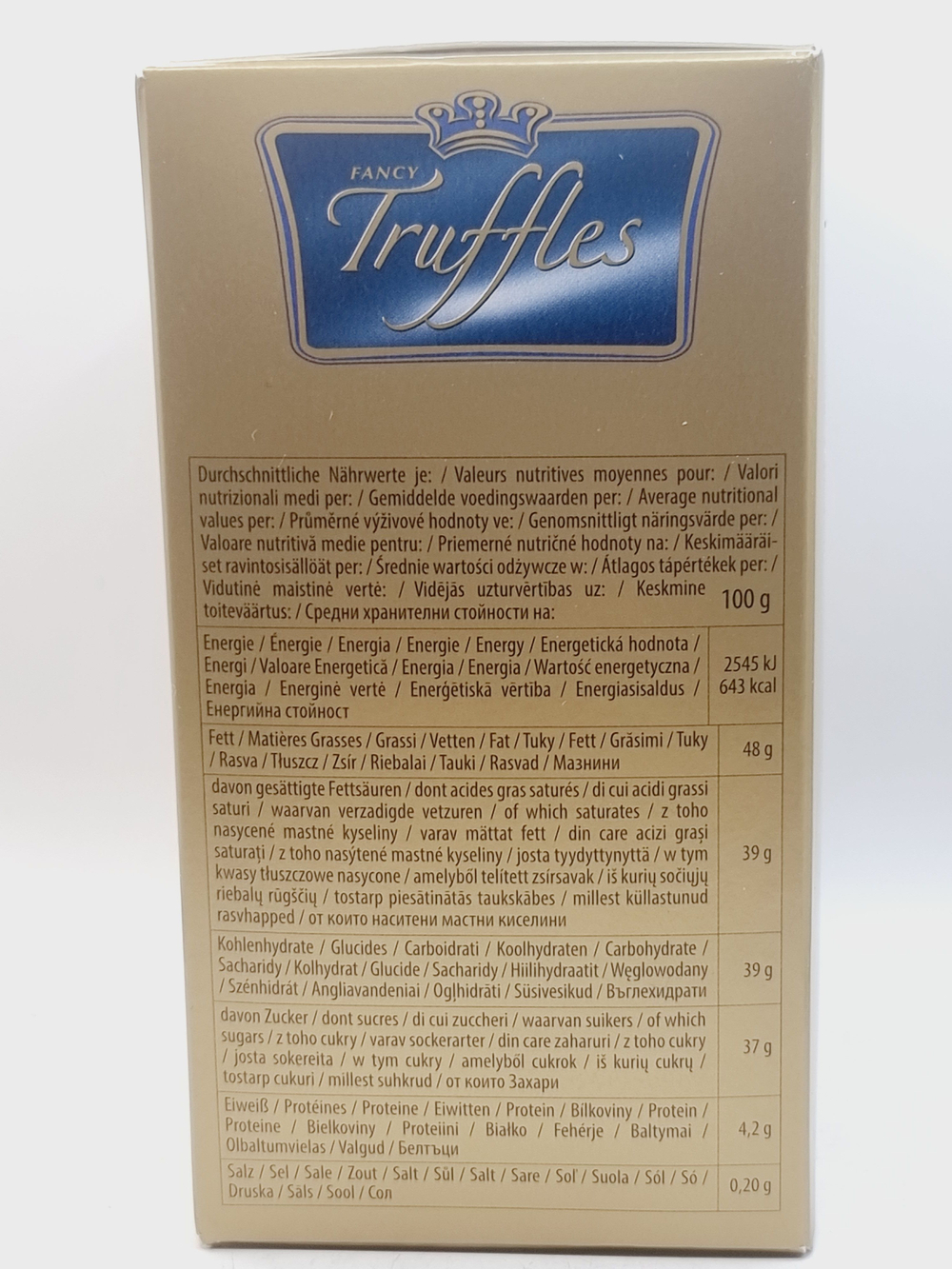 Шоколадные трюфели Maitre Truffout Truffles Classic, 200 г (Бельгия)