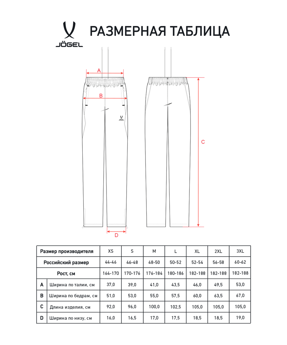 Брюки парадные JÖGEL PREMIER PerFormDRY Woven Pants, черный