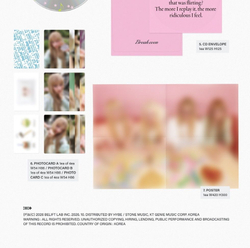 (ПРЕДЗАКАЗ) Альбом ILLIT - BREAK EVEN 5th Mini Album 3 Version SET