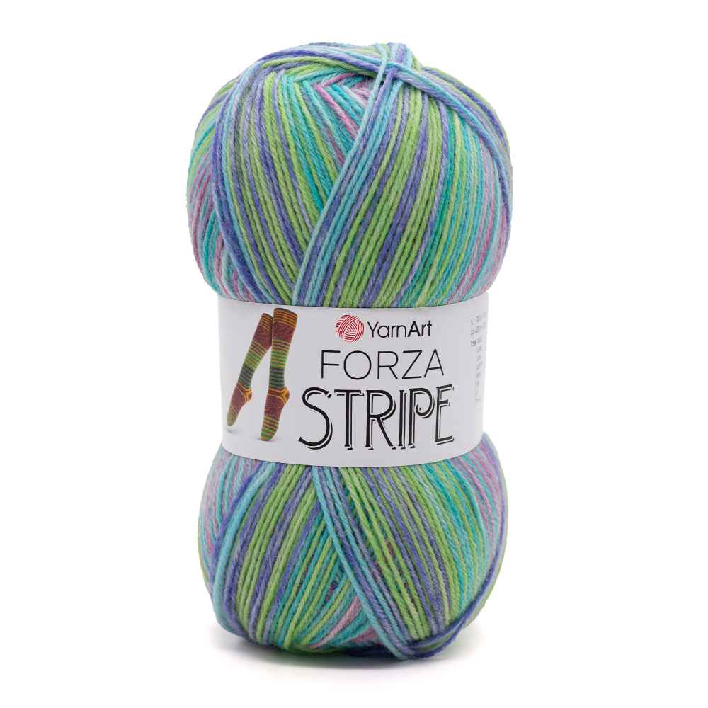 Пряжа YarnArt Forza Stripe (2804)