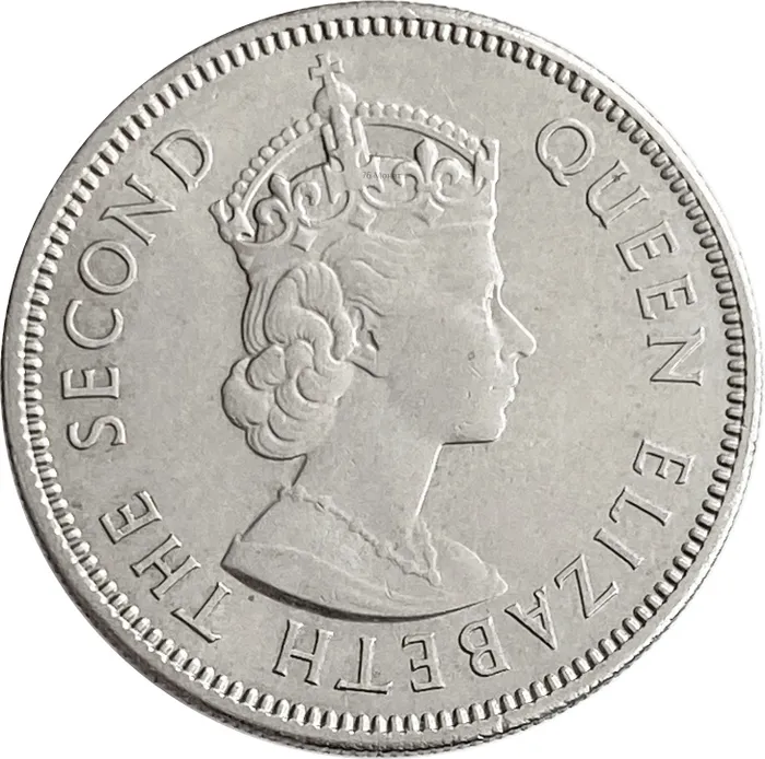 1 шиллинг 1965 Фиджи XF-AU 1 шиллинг 1965 Фиджи XF-AU