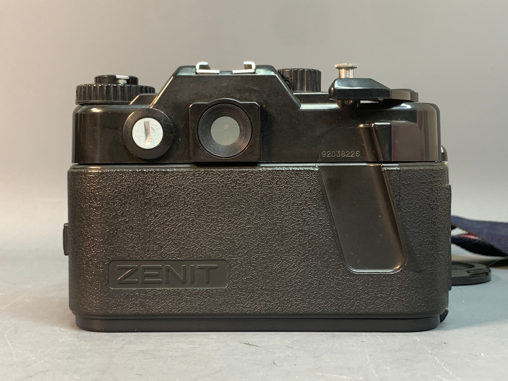 Zenit 122 + MC Helios-44M-6 царапки на передней линзе