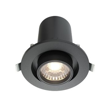 Встраиваемый светодиодный светильник DL045-01-10W4K-B 4000K 1x10W 36° чёрный Hidden Maytoni