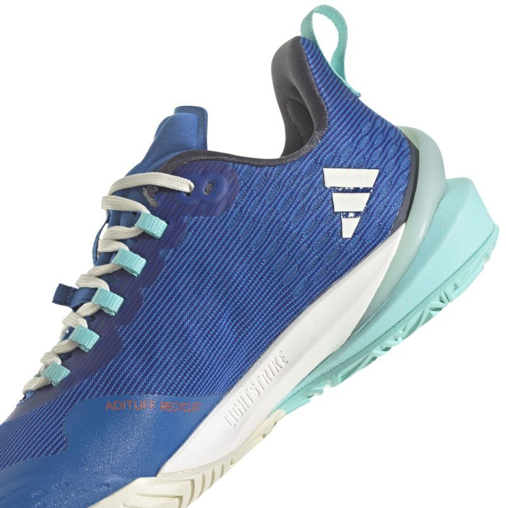 Женские Кроссовки теннисные Adidas Adizero Cybersonic W - bright royal/off white/flash aqua