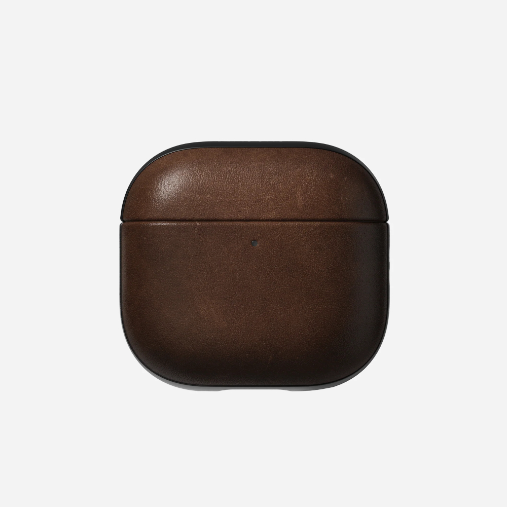 Чехол Nomad Modern Leather Case для AirPods 5 / 4 Brown