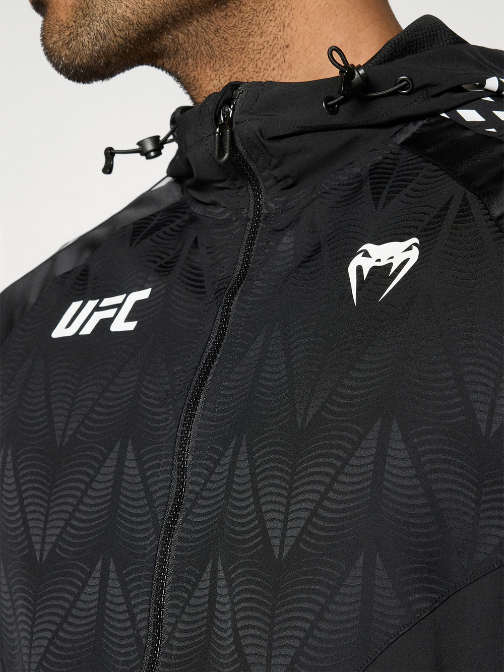 Толстовка Venum UFC Zenith Fight Night Black/White